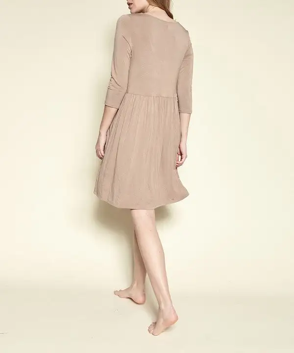 Bamboo Loose Fit Baby Doll Dress