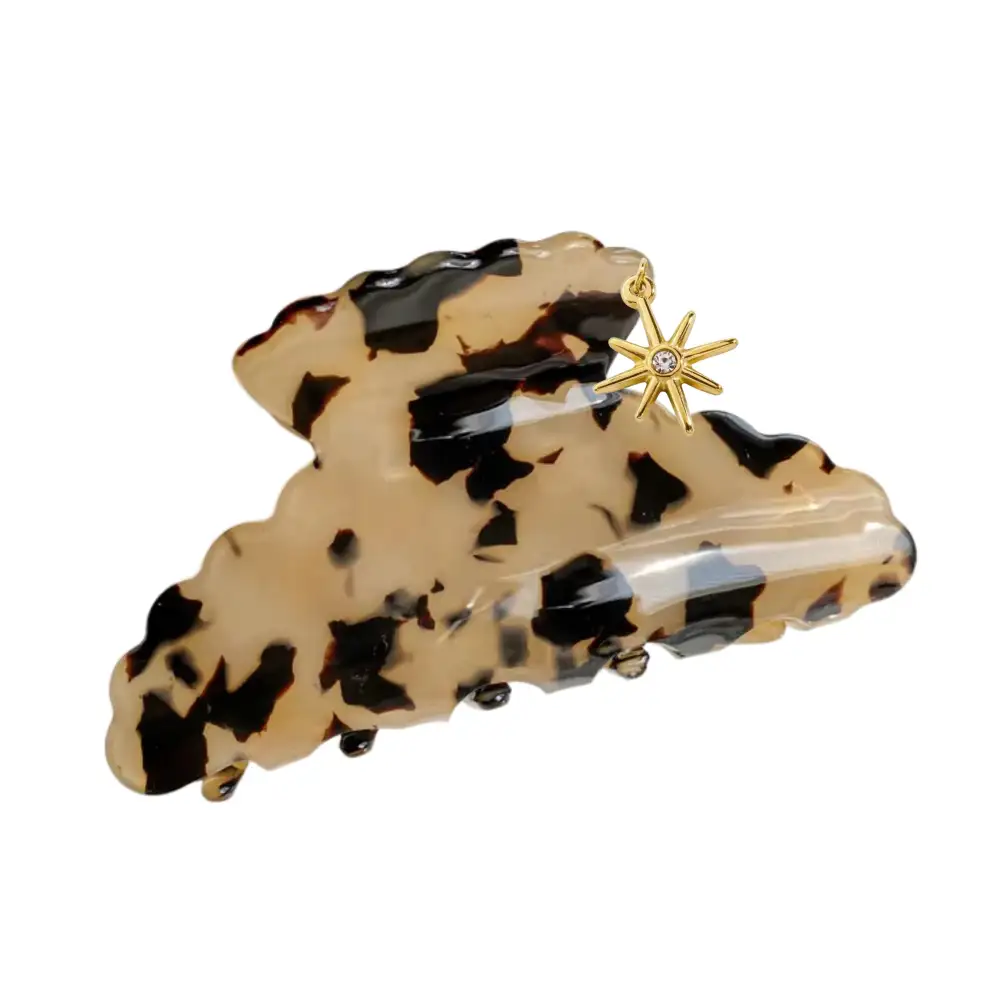 Tortoiseshell Pattern Hair Claw Clip
