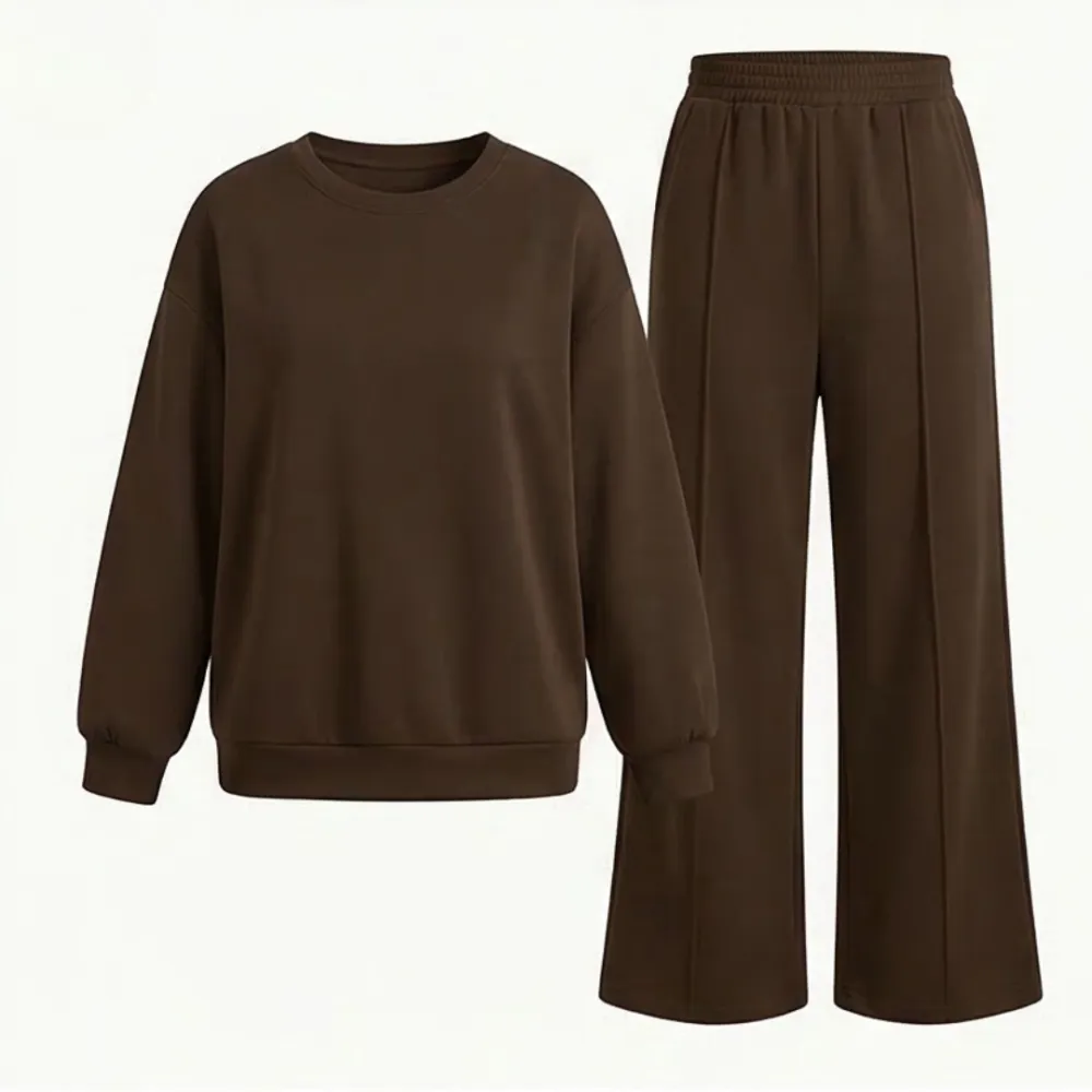 Soft Top Wide Leg Pants Set