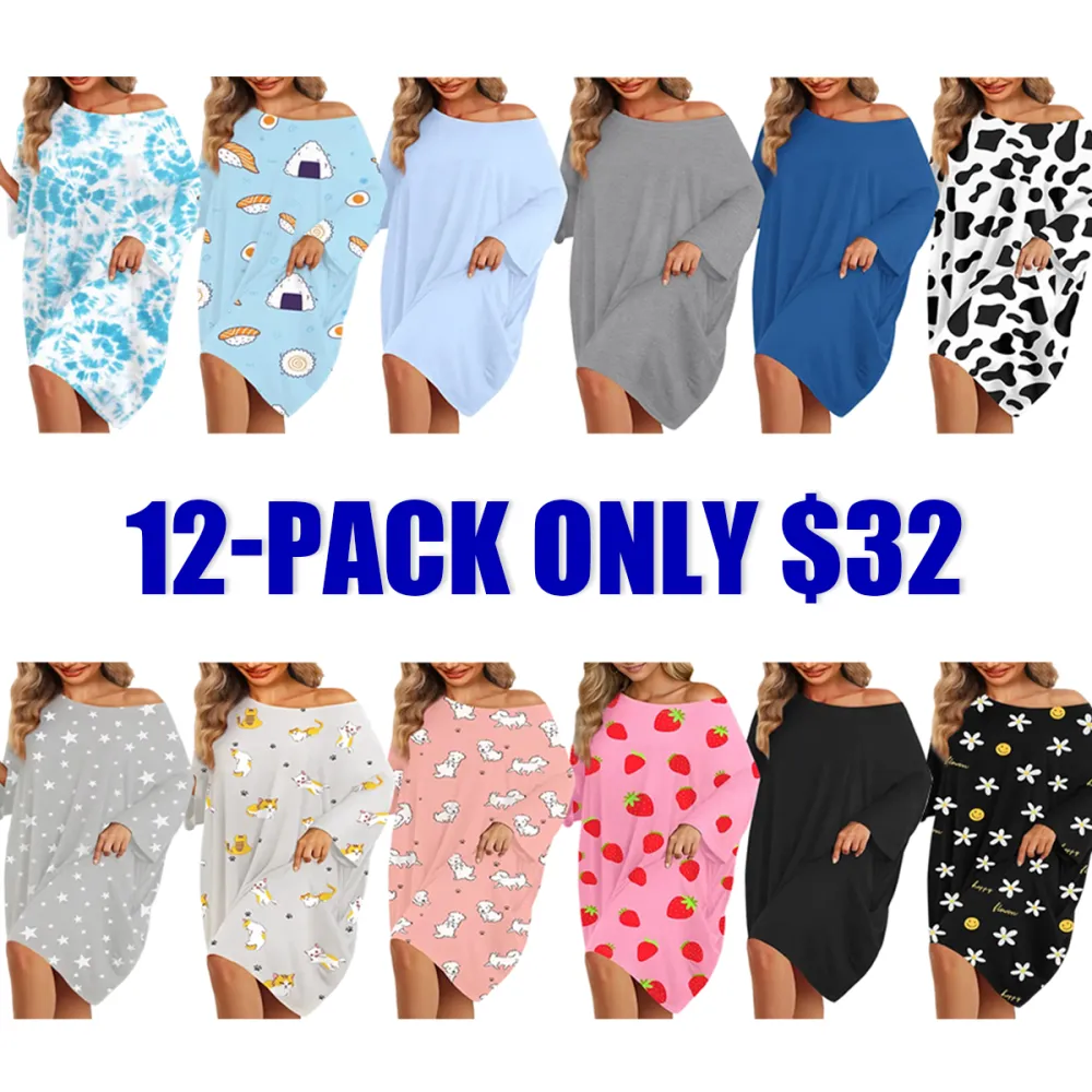 Women's Loose Plus Size Pajamas