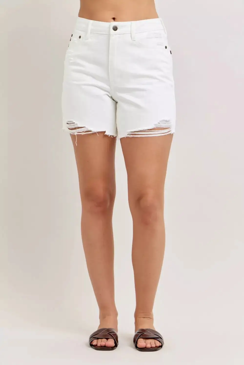 High Waist Casual Shorts