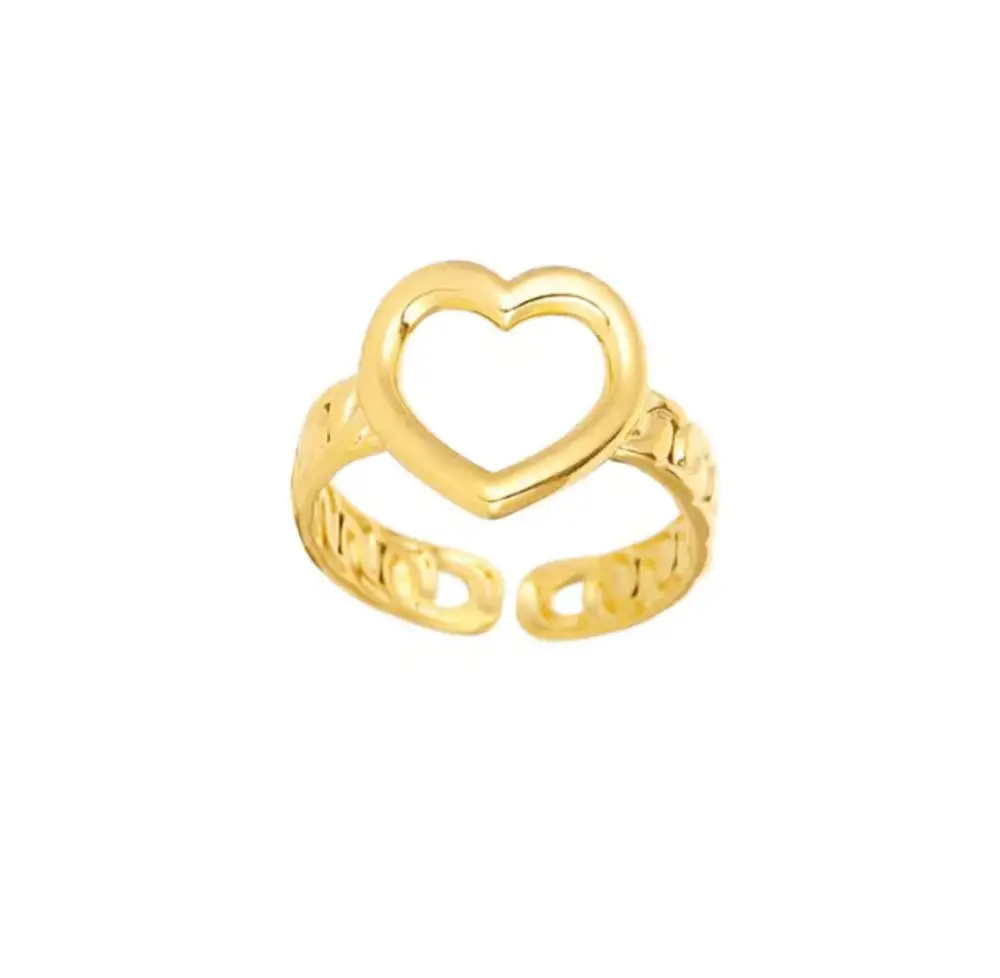 Heart Wrap Accent Ring
