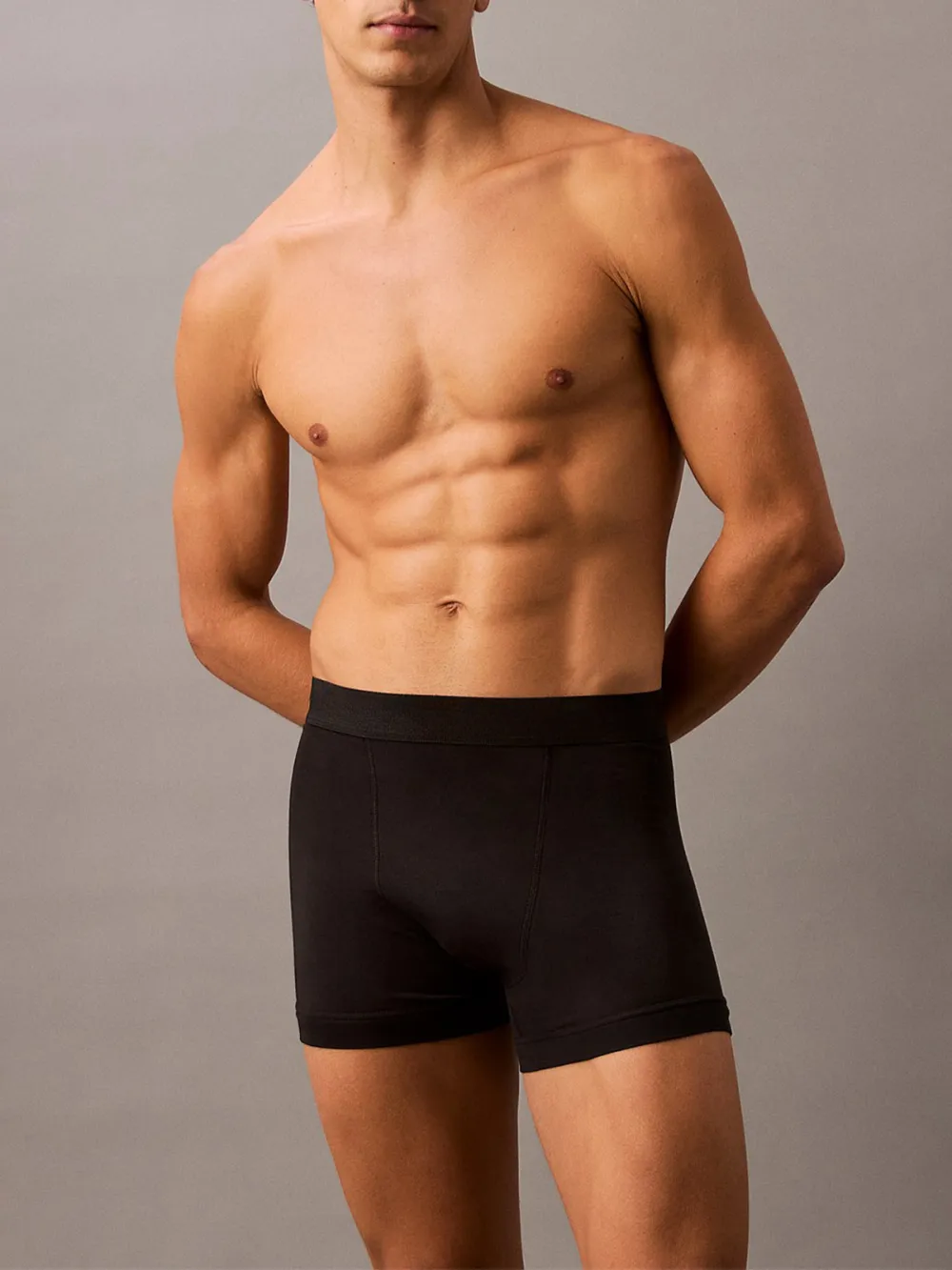 A Set Of Four Black Men'S Underwear.