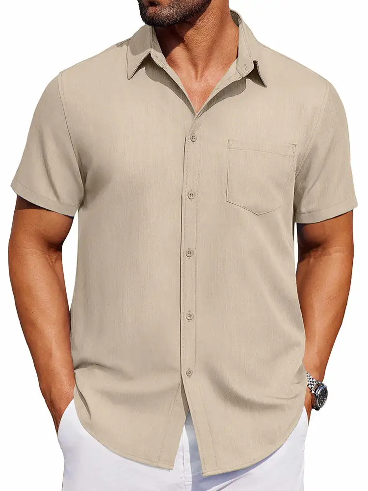 Casual Button Down Denim Shirt
