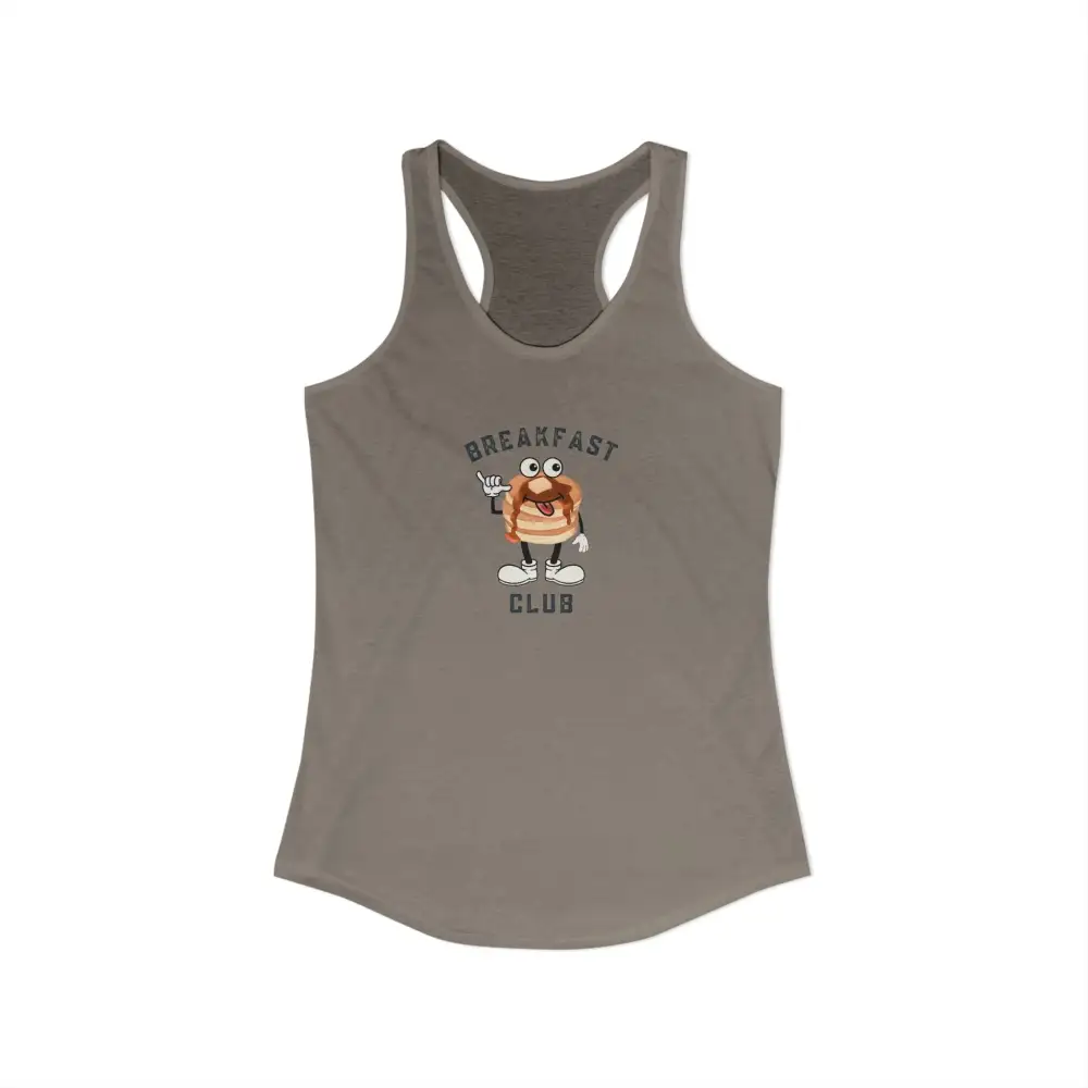 Breakfast Graphic Racerback Tank