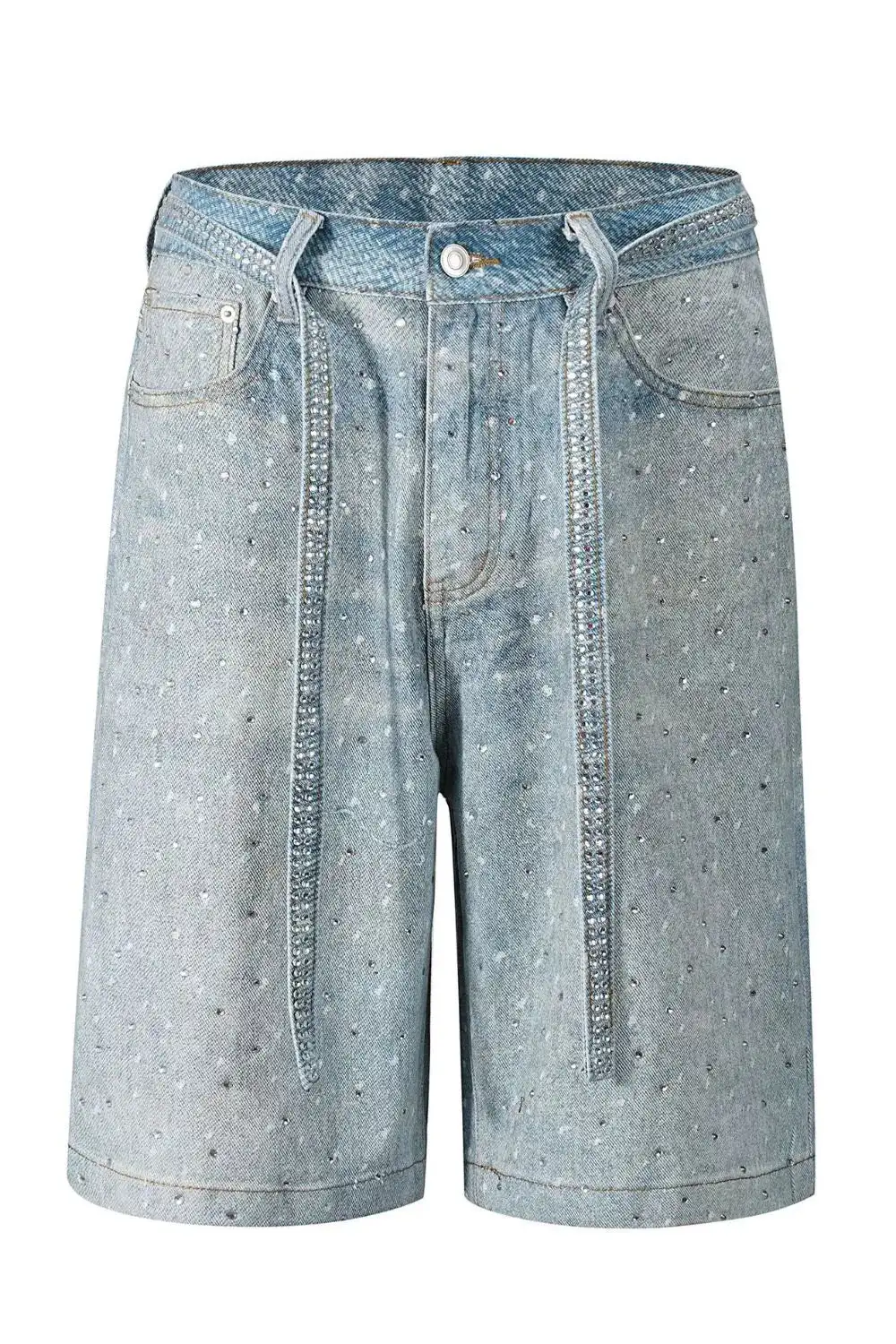 Simple Cotton Blend Casual Shorts