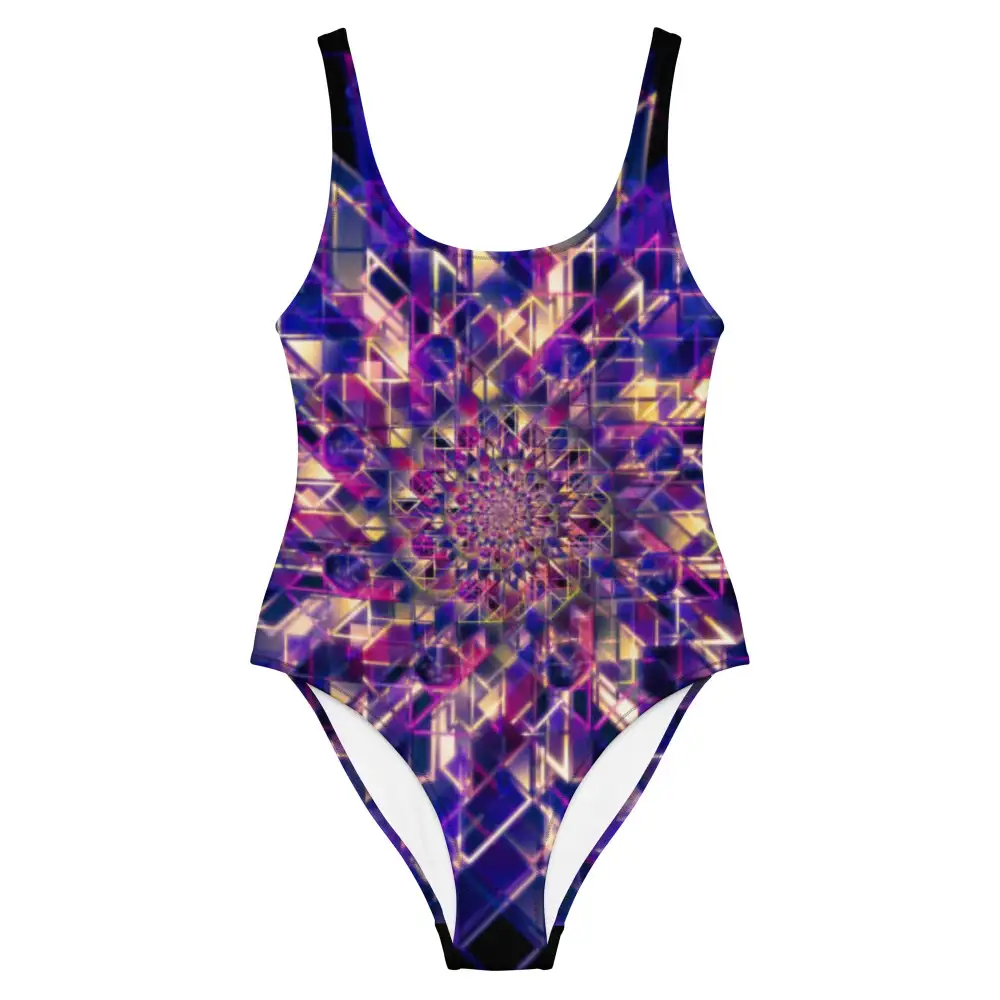 Classic Modest One-Piece Swimsuit