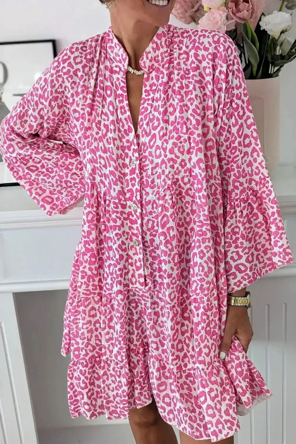 Long Sleeve Maxi Soft Drape Dress