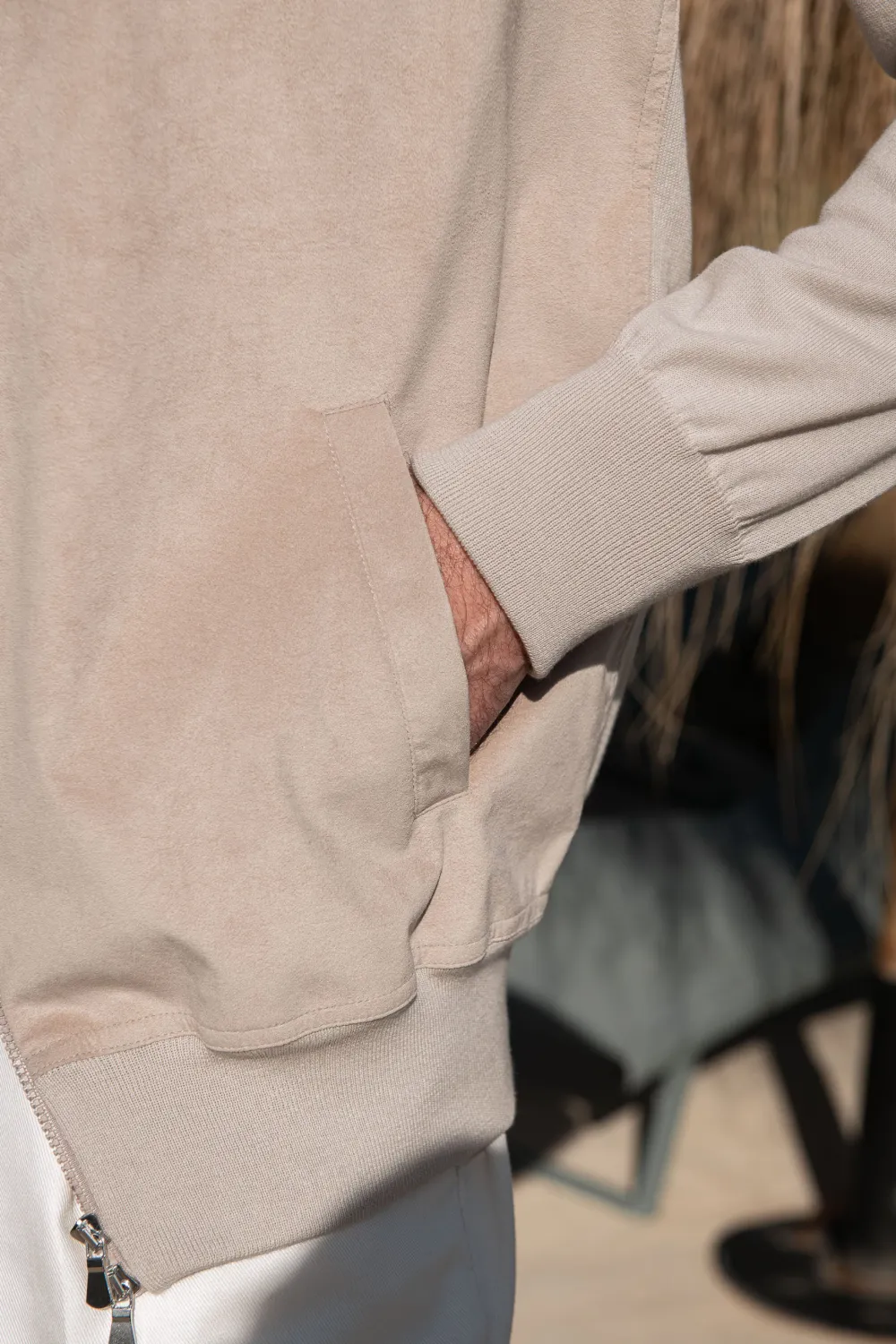 Sand  Bomber Jacket