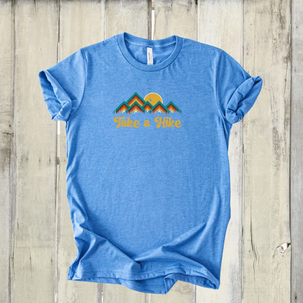 Trail Hike Graphic Everyday Tee