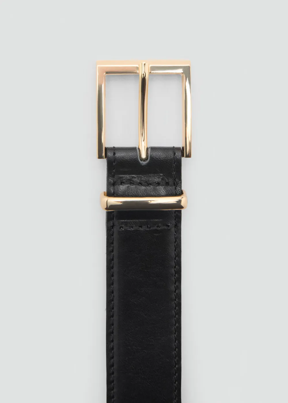 Casual Style Square Buckle Close Belts