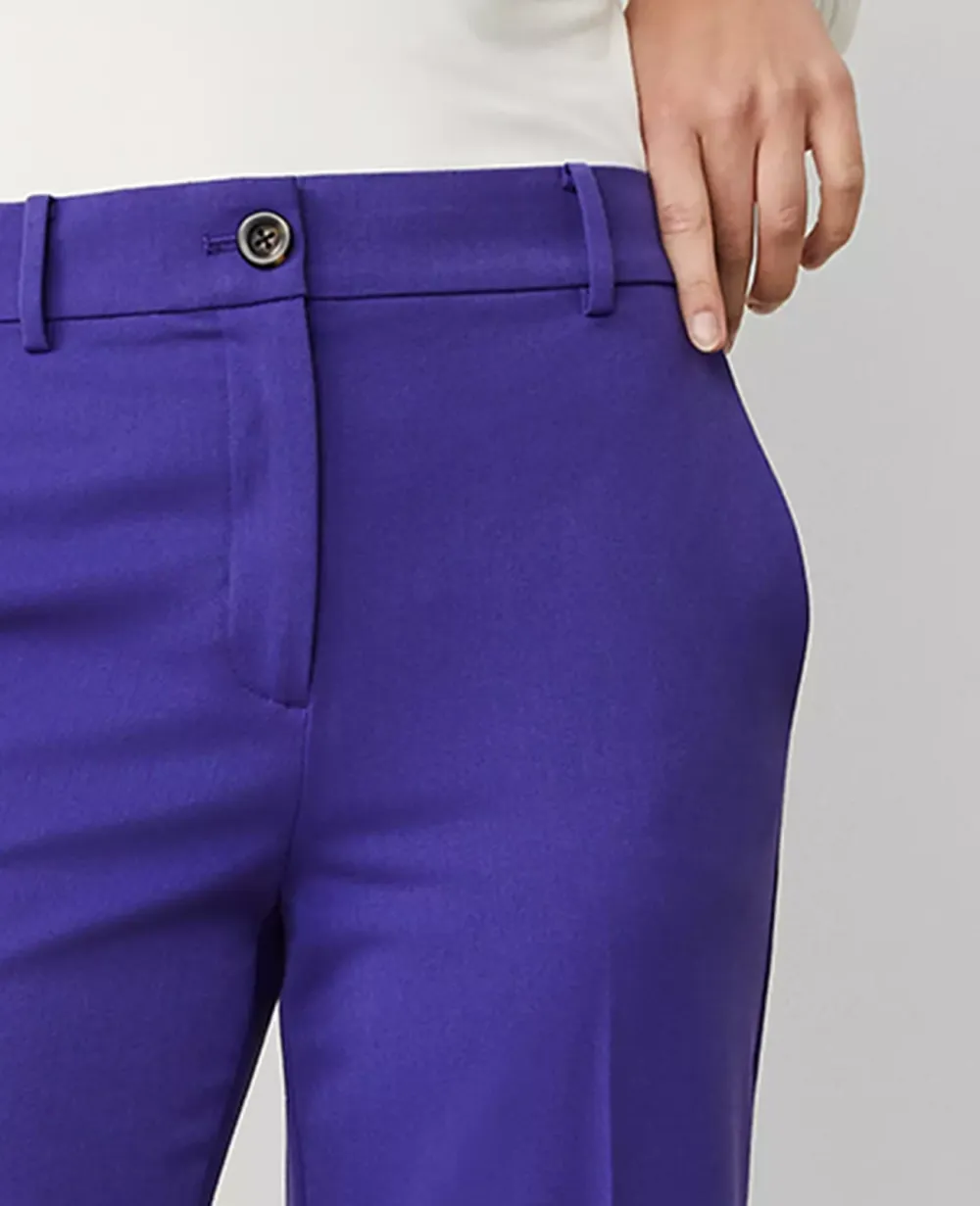 Purple Perfect Wide-Leg Pant