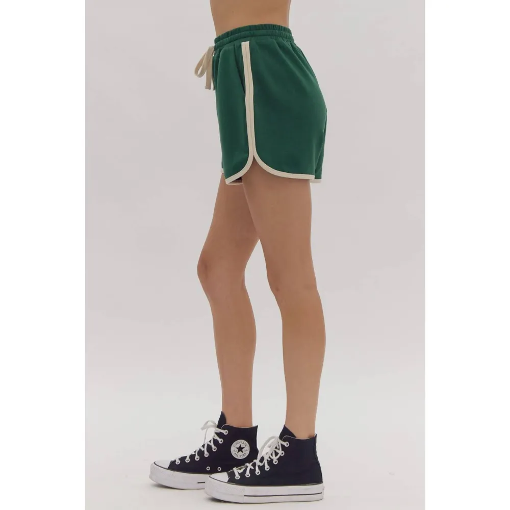 Dolphin Knit Casual Shorts