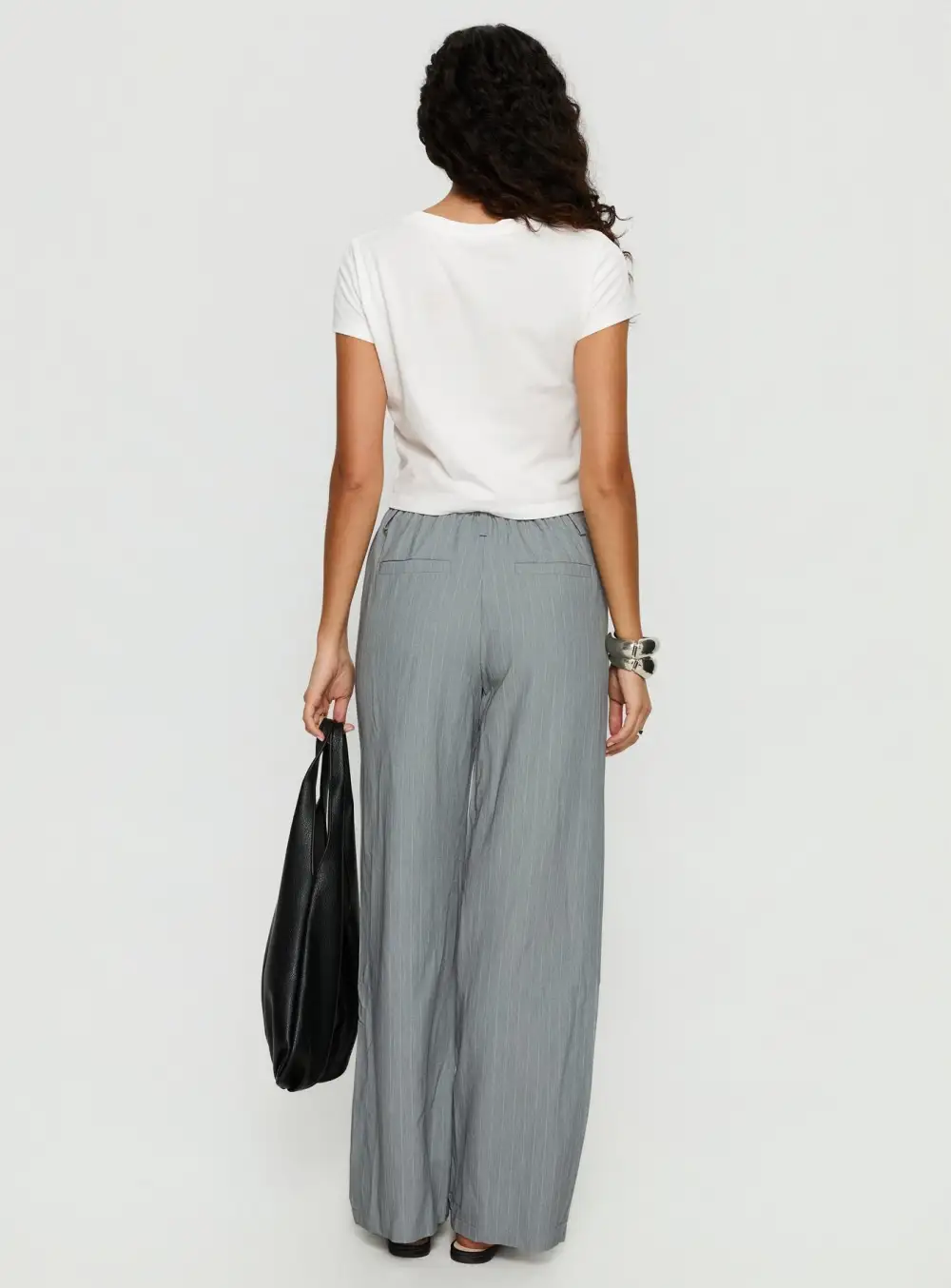 Idolised Tie Wide Leg Pants