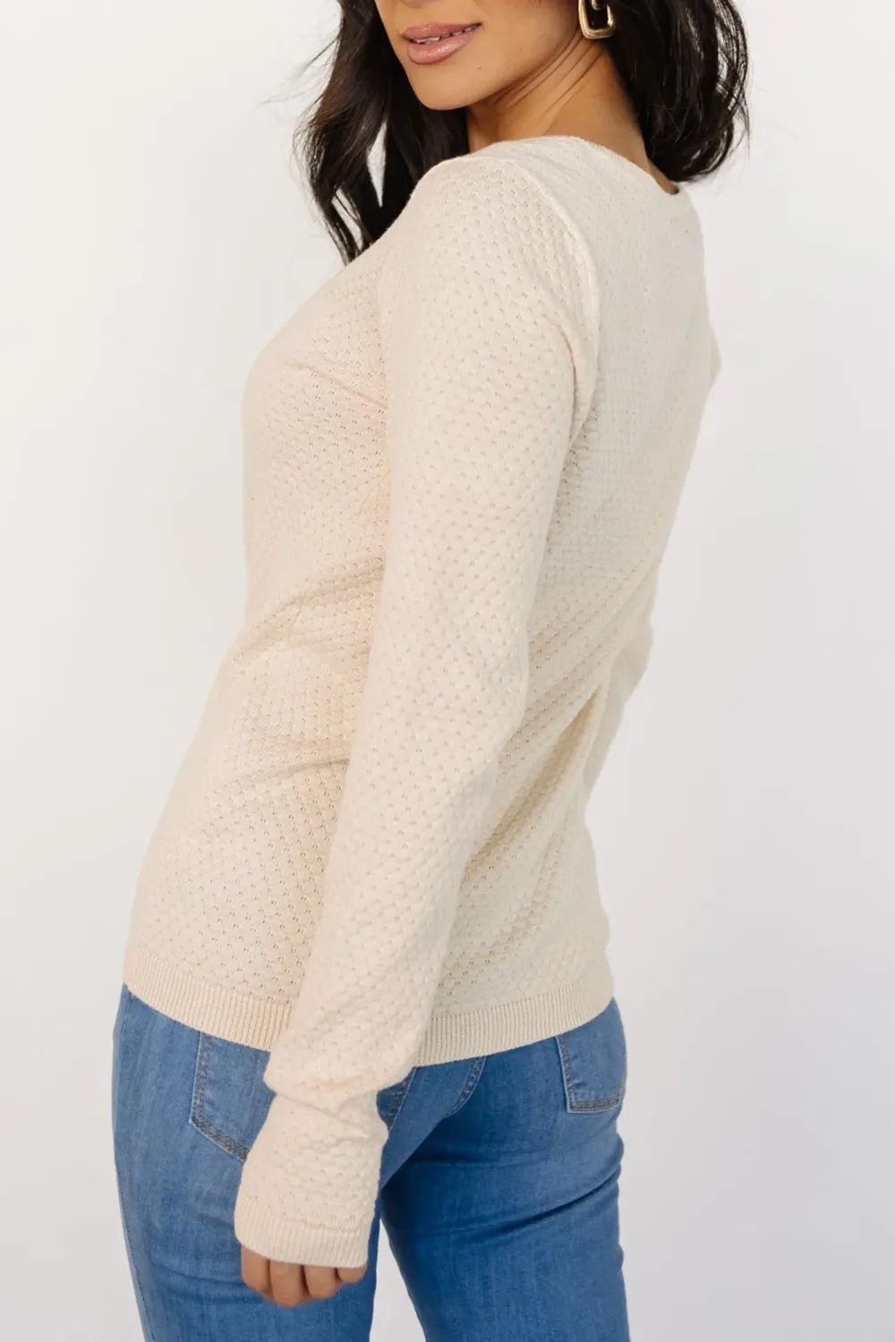 Lightweight Comfortable Warm-Keeping Knitted Top
