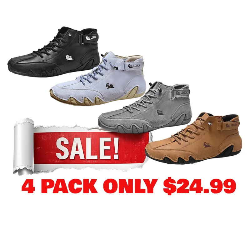 Men's Waterproof and Breathable Orthopedic Footwear