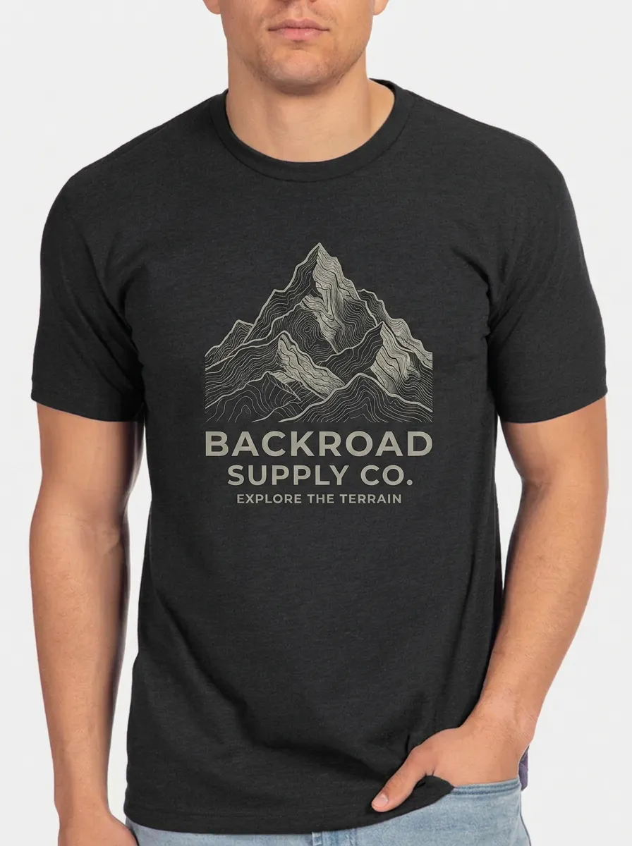 Men's Outdoor Mountain Explore Printed T-shirt