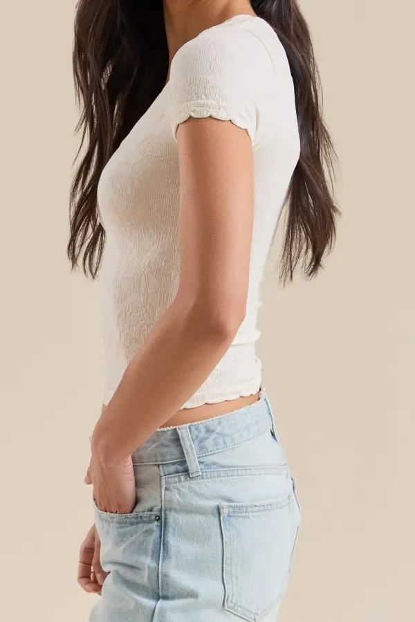Scallop Trim Cami