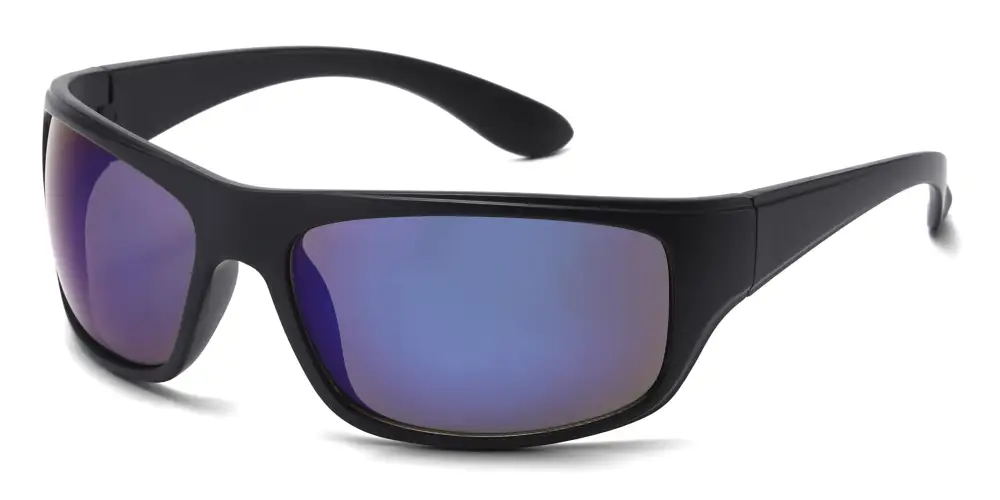 Classic Sport Wrap Around Plastic Sunglasses