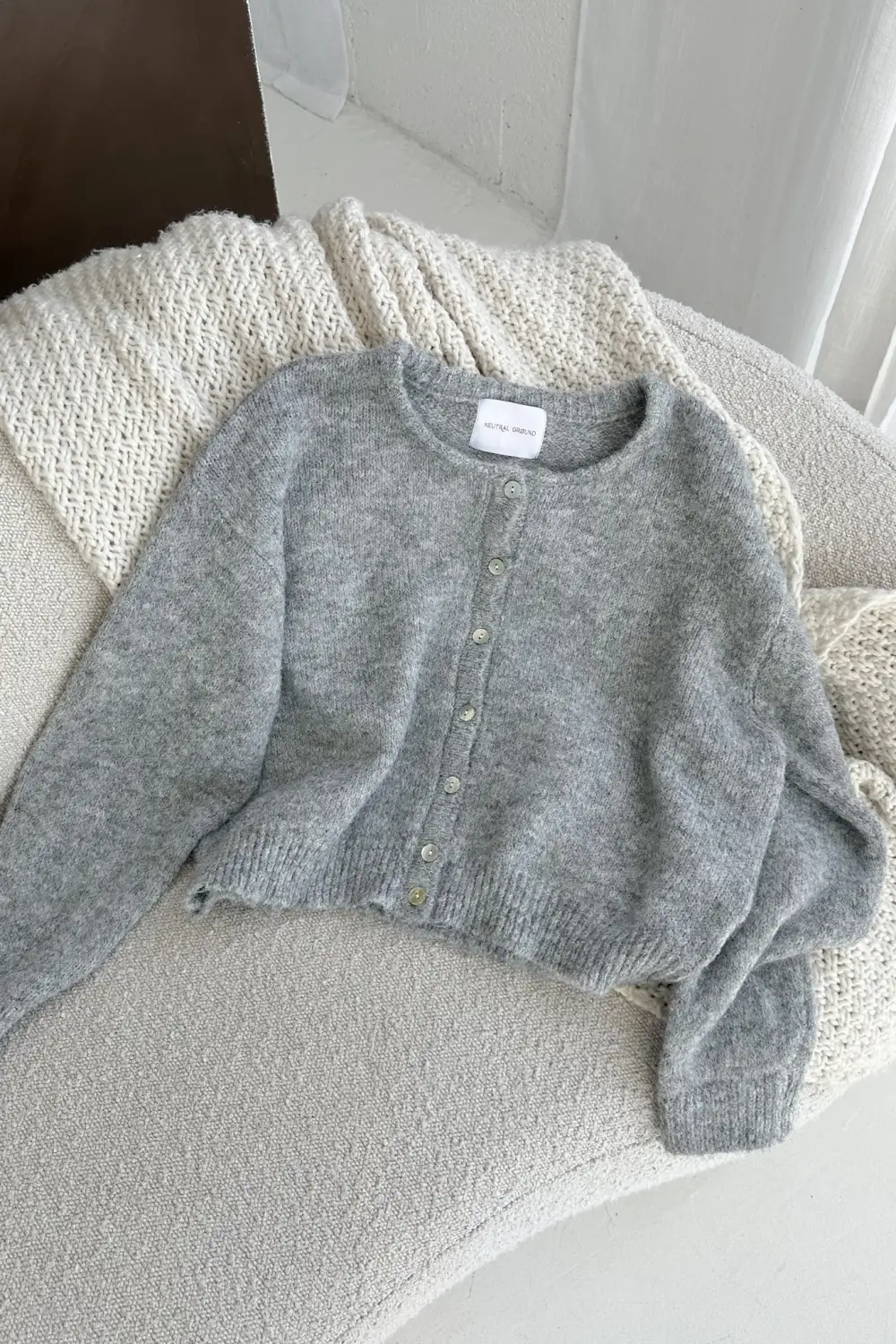 Soft Drape Soft Button Front Cardigan