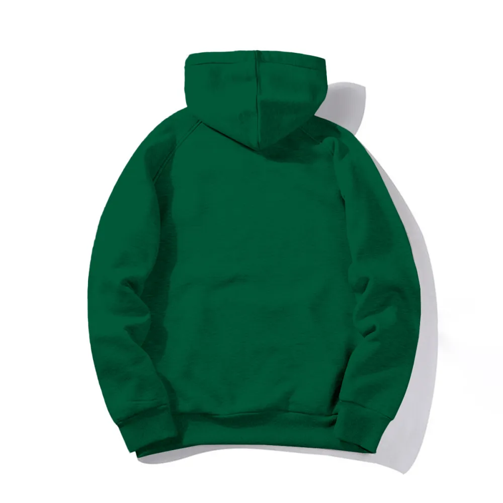 Sad Moon Print Hoodie