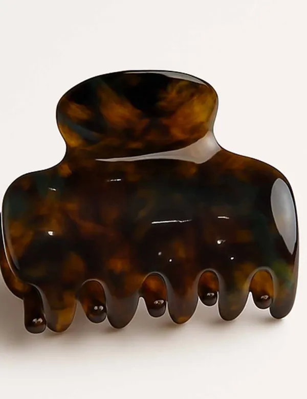 Vintage Fashionable Acetic Acid Mini Hair Claw Clip