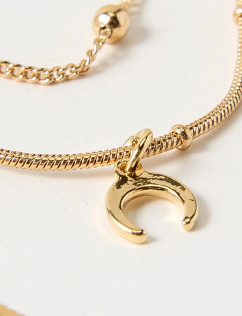 Delicate Geometric Abstract Art Three Initial Earrings