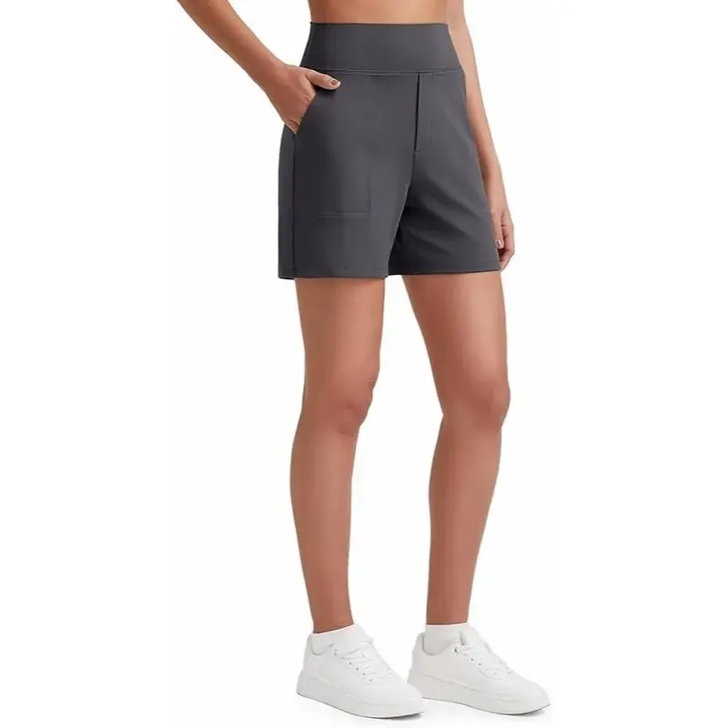 🔥Hot Sale💥-Women's High-Waisted Yoga Shorts🔥12-Pack- Only $32