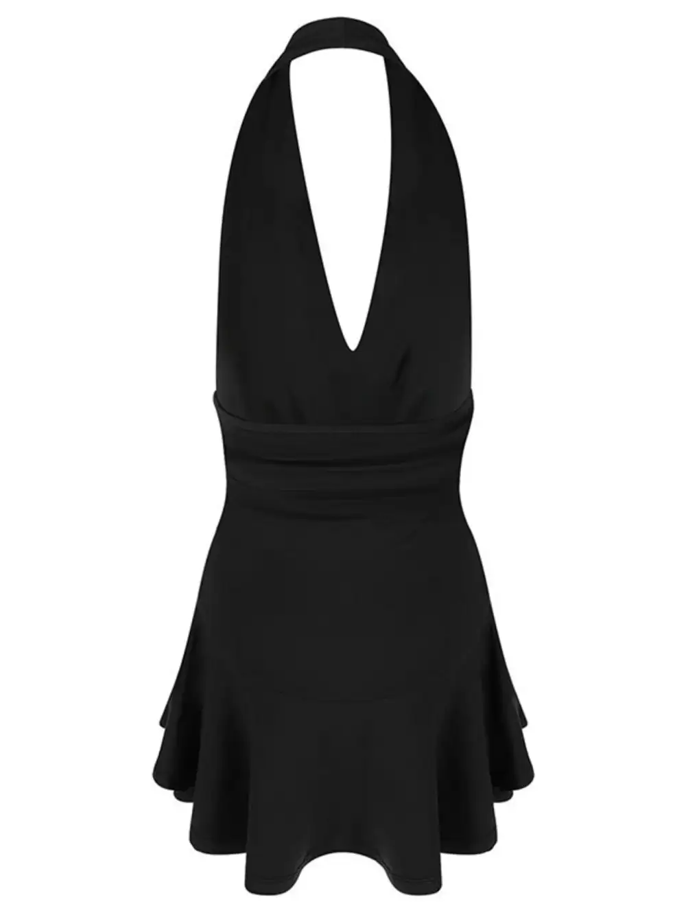 Comfort Fit Ruffle Mini Dress