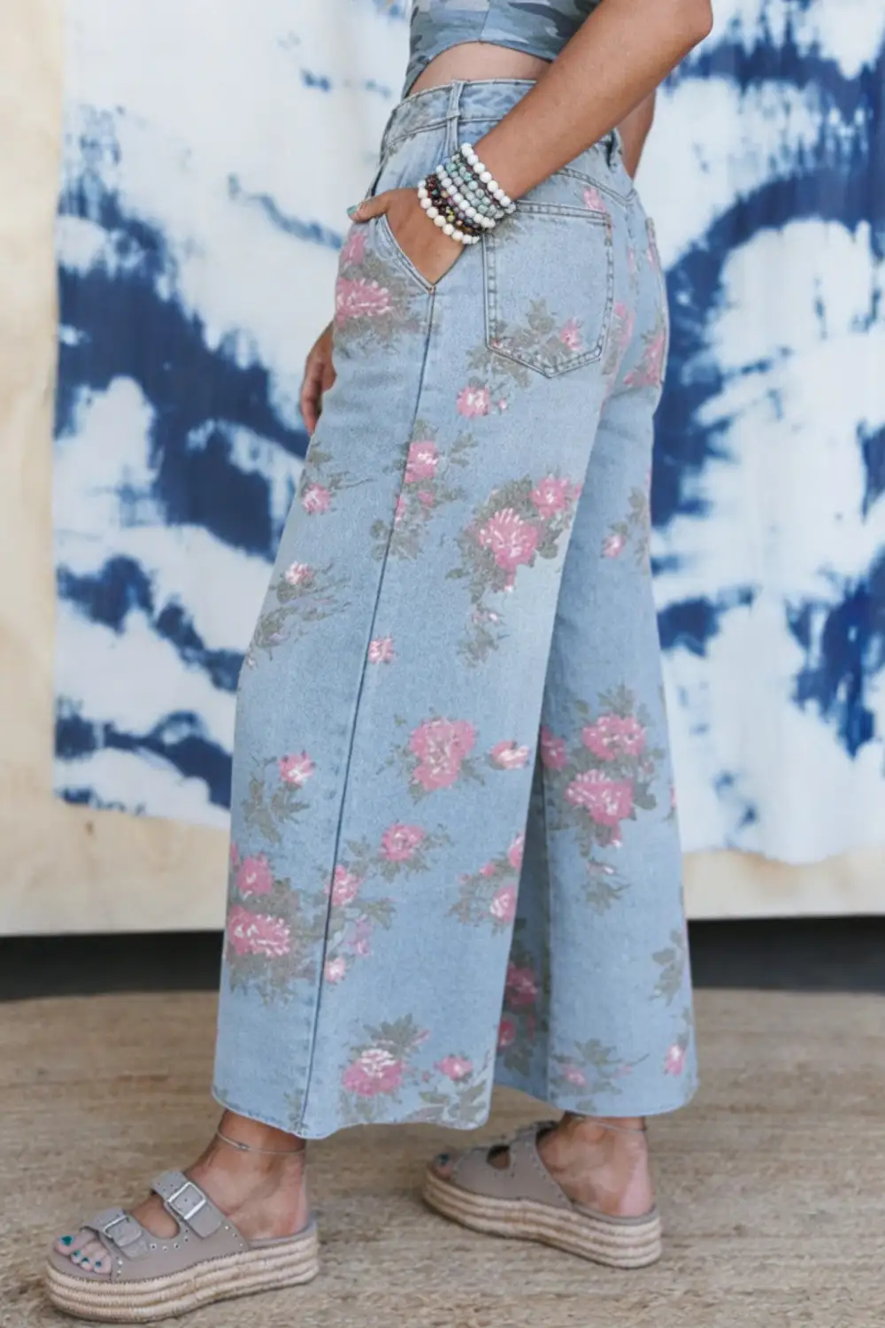 Everyday Floral Jeans