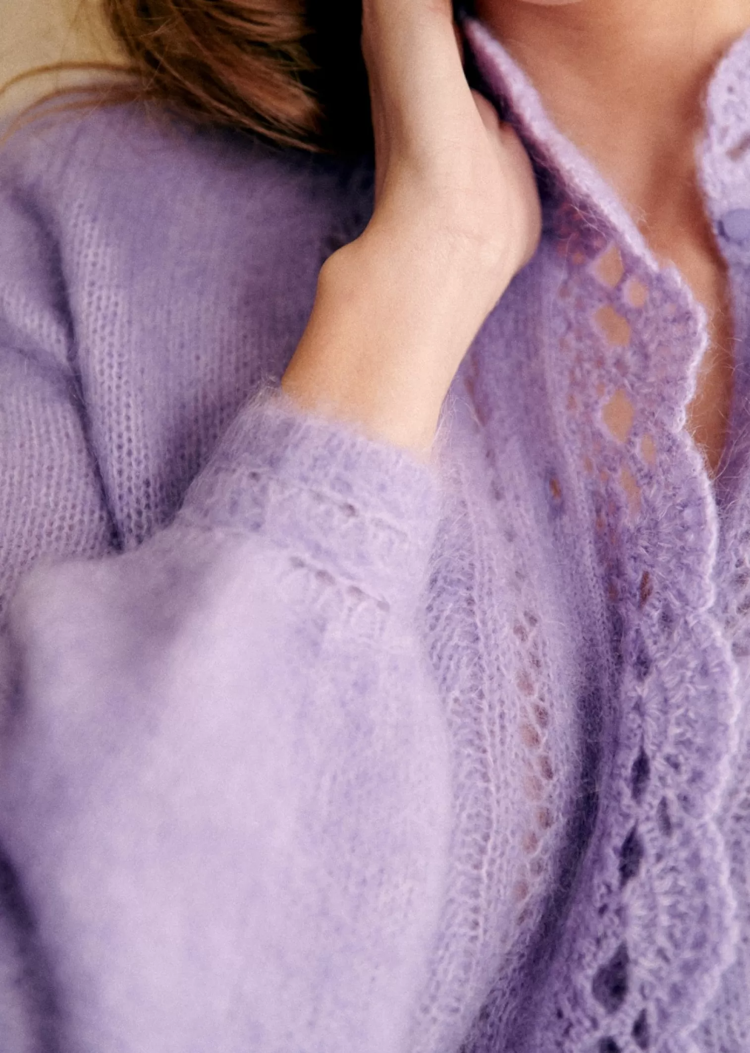 Mandarin Collar Knitwear