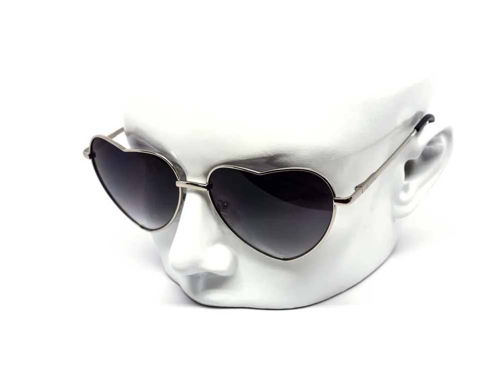 12-Pack Heart Gradient Assorted Sunglasses