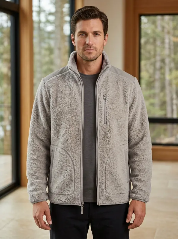 Sherpa Fleece Jacket