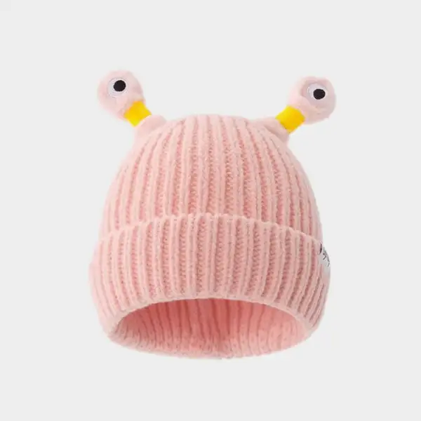 🔥Spring Hot Sale - 49% OFF🔥 Parent-Child Cute Glowing Little Monster Knit Hat