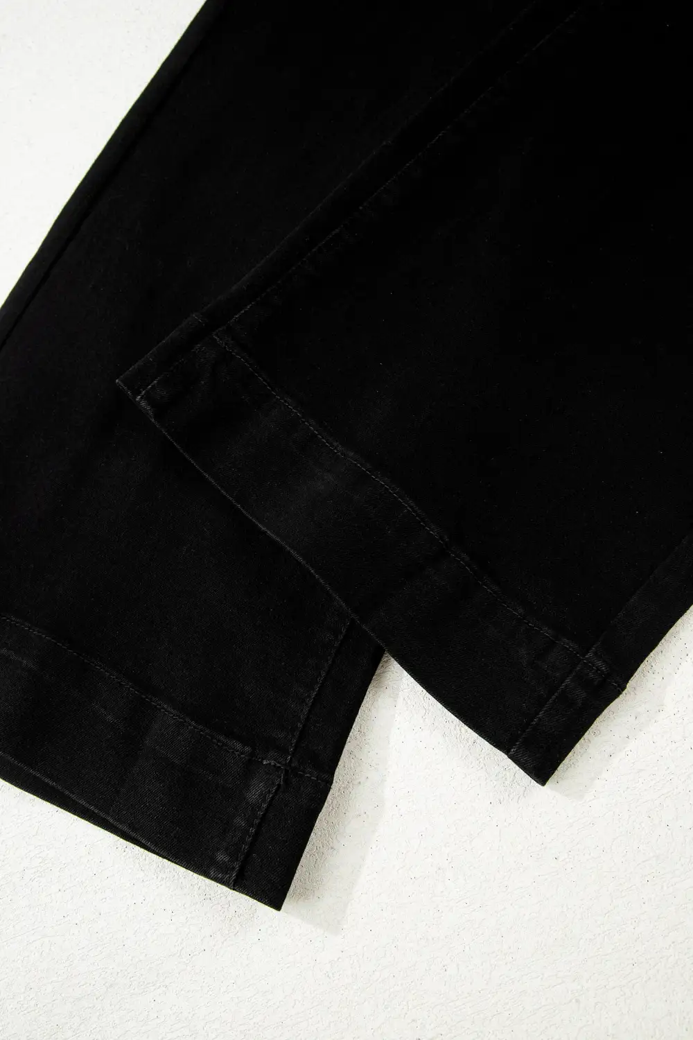 Relaxed Fit High Rise Denim Jeans