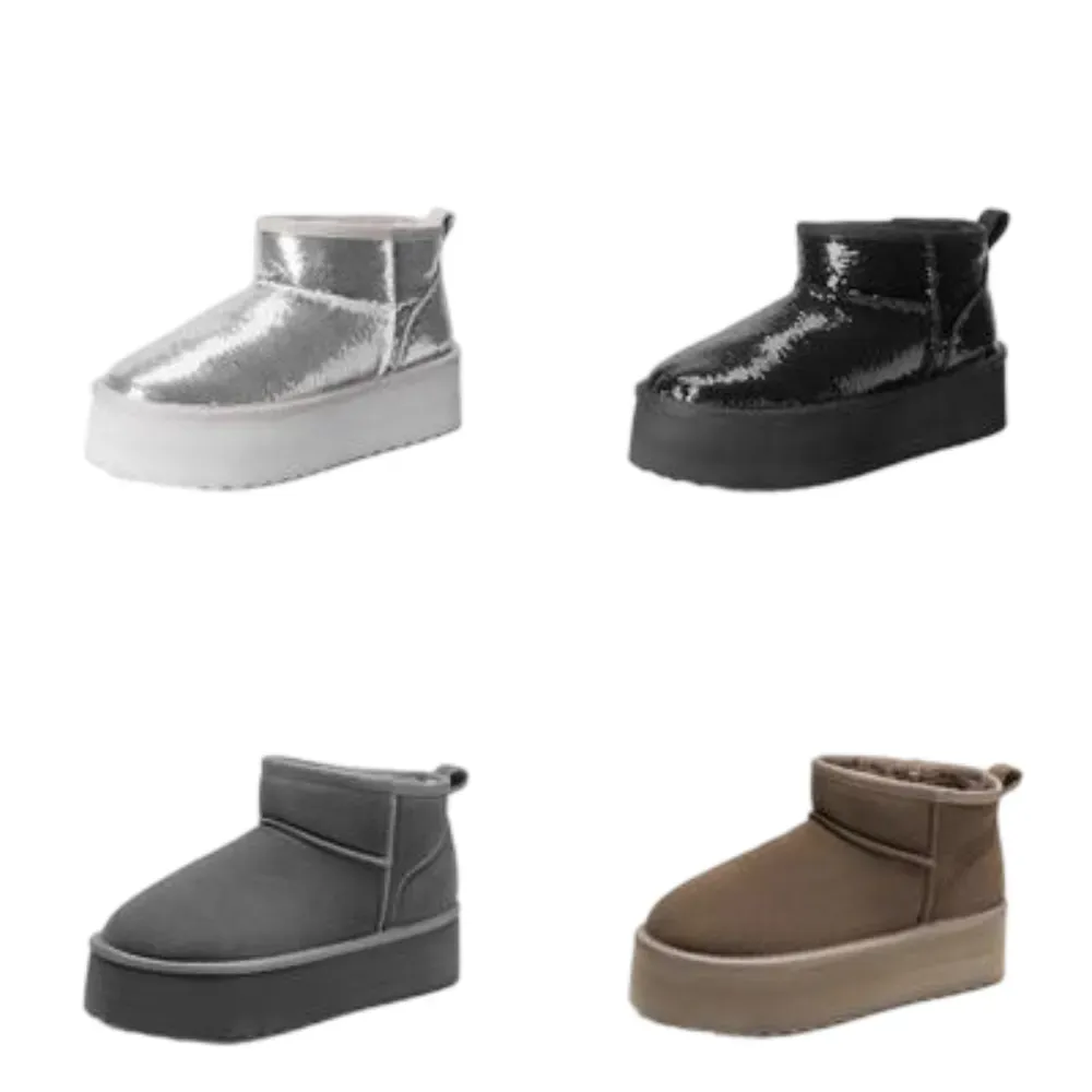 🔥 Winter Essential – 50% OFF! | Women’s Classic Suede Snow Boots with Memory Foam & Anti-Slip Sole