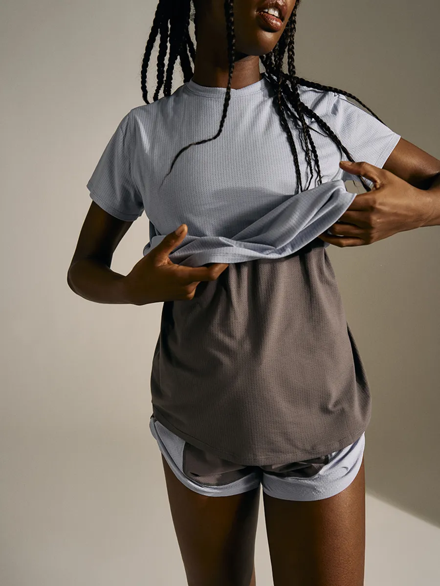 Mesh Shortsleeve Tops