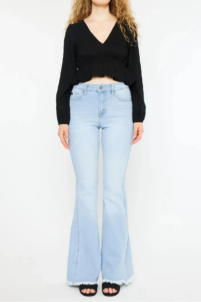 High Rise Elevated Flare Jeans