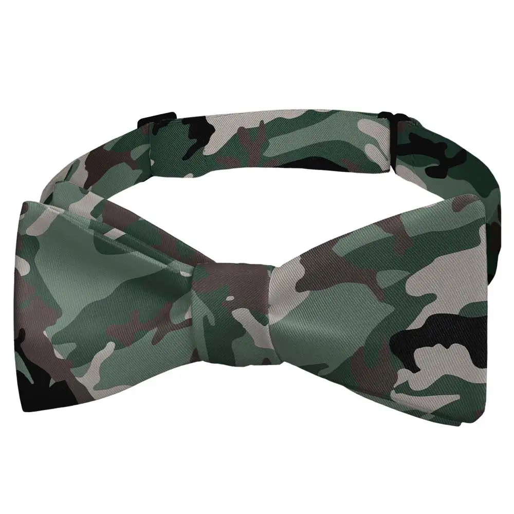 Camo Pattern Bow Tie