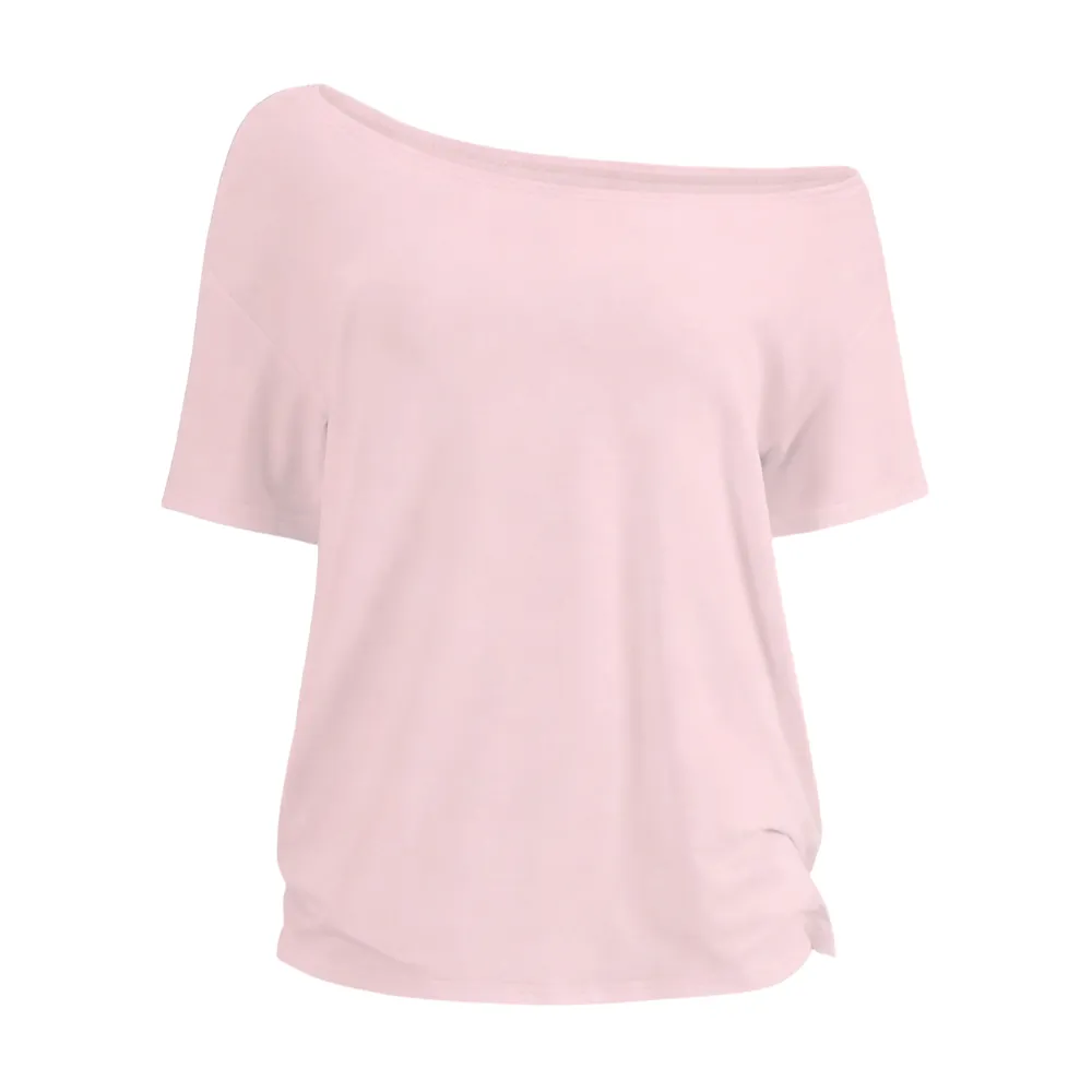 Women's Solid-Color Versatile Short-Sleeve Top