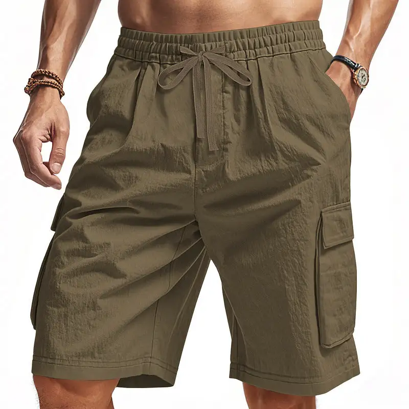 Men's Knee Length Cargo Shorts for Summer Wear for Weekend Outfits
