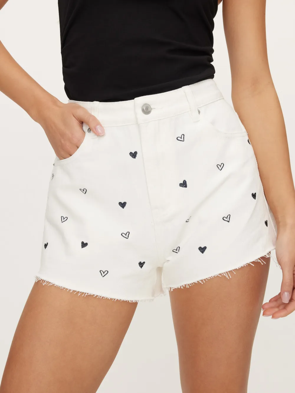 Denim Cut Off Shorts