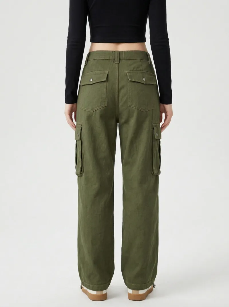 Core Mountain Graphic Multi Pocket Style Women's Multi Pocket Cargo Pants