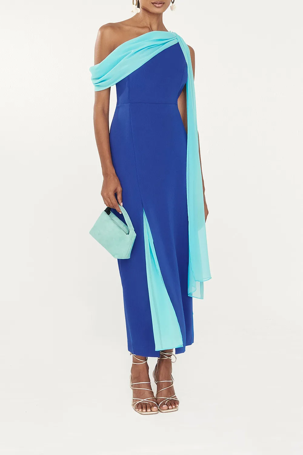 Strapless Shoulder Straps Dress