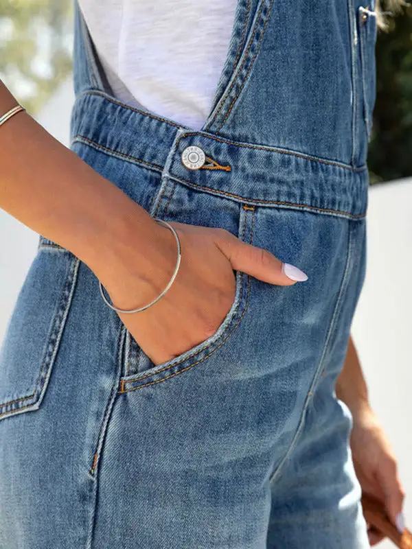 Washed Denim Jeans