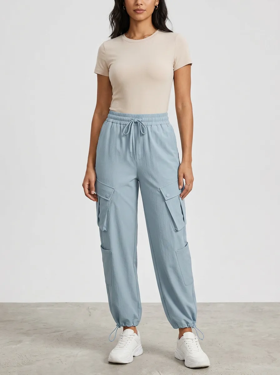 Women's Classic Comfort Inspired Cargo Cargo Work Pants