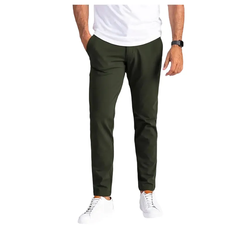 Men’s Slim Fit Stretch Golf Pants 10-Pack – All Colors Included