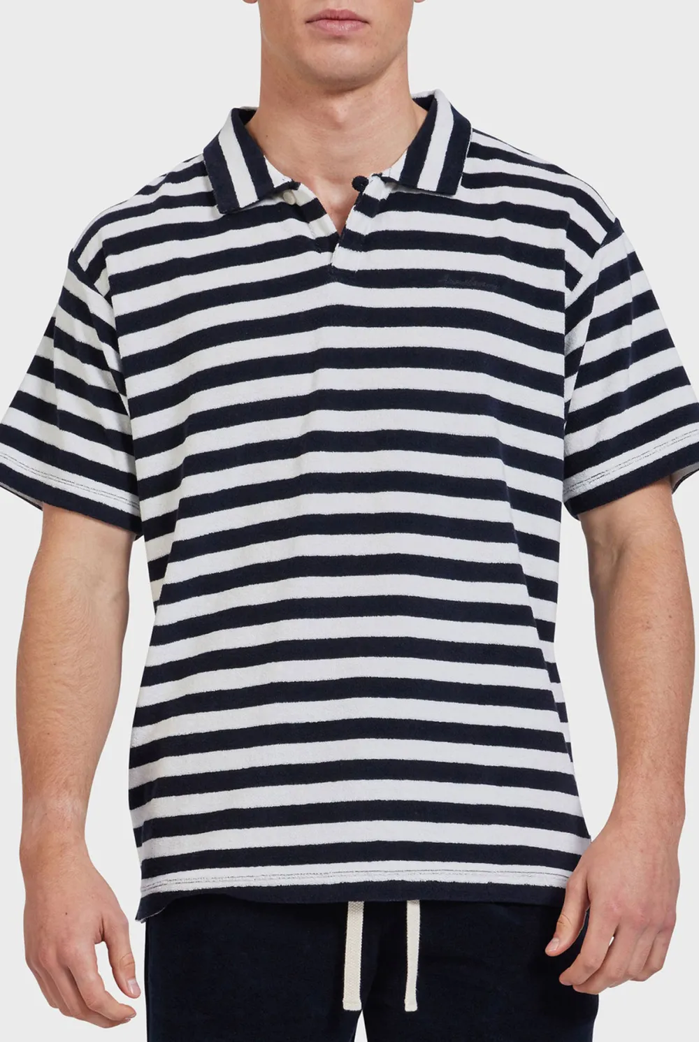 Short Sleeve Polo Neck Tee