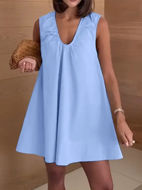 Soft Touch Sleeveless Mini Dress