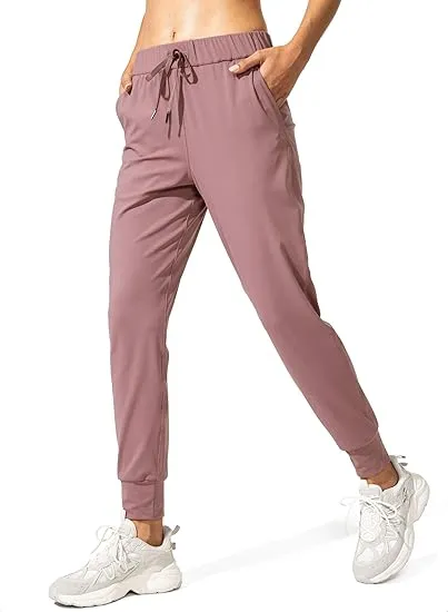 7PACK-Women'S Athletic Pants With Adjustable Drawstring Pockets For Running, Lounging, Workout, And Jogging